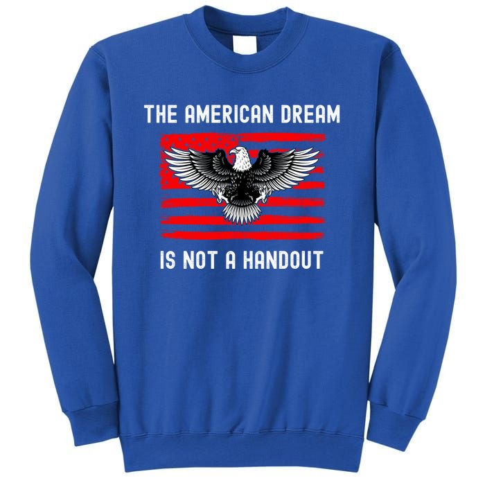 Anti Liberal Republican American Flag Patriotic Conservative Gift Sweatshirt