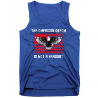 Anti Liberal Republican American Flag Patriotic Conservative Gift Tank Top