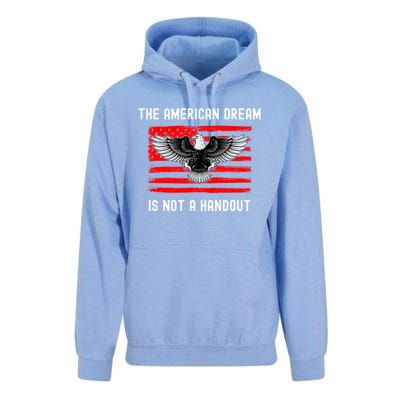 Anti Liberal Republican American Flag Patriotic Conservative Gift Unisex Surf Hoodie