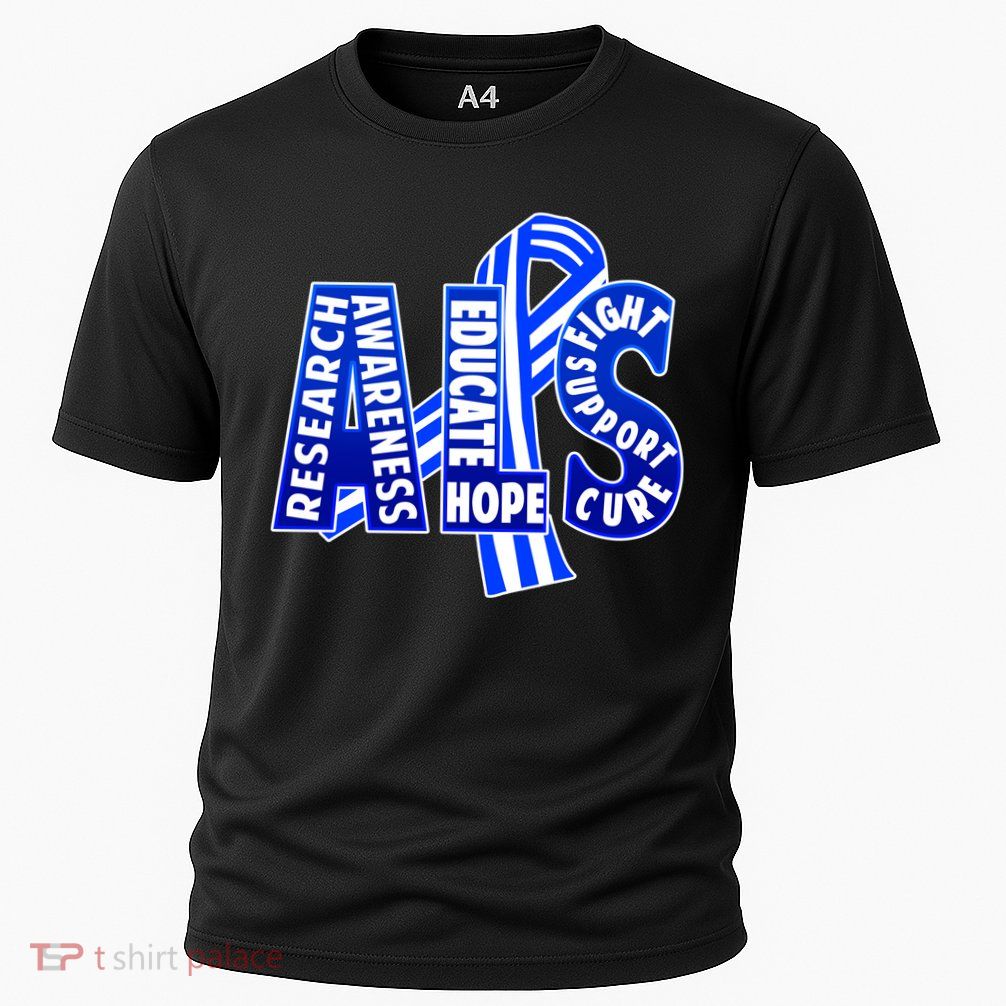 ALS Awareness Cooling Performance Crew T-Shirt