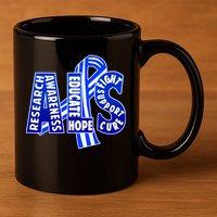 ALS Awareness 11oz C Handle Ceramic Mug