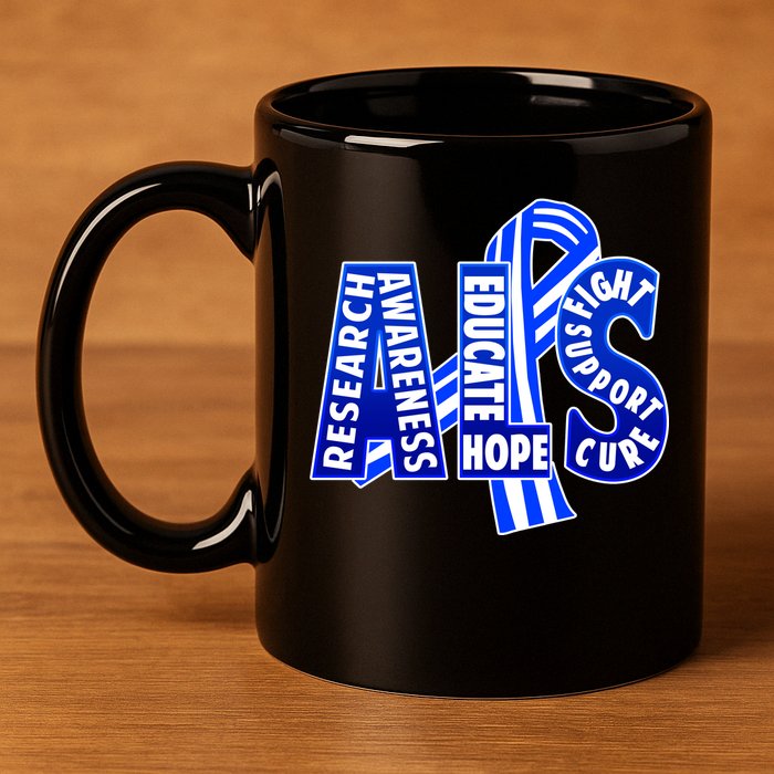 ALS Awareness 11oz C Handle Ceramic Mug
