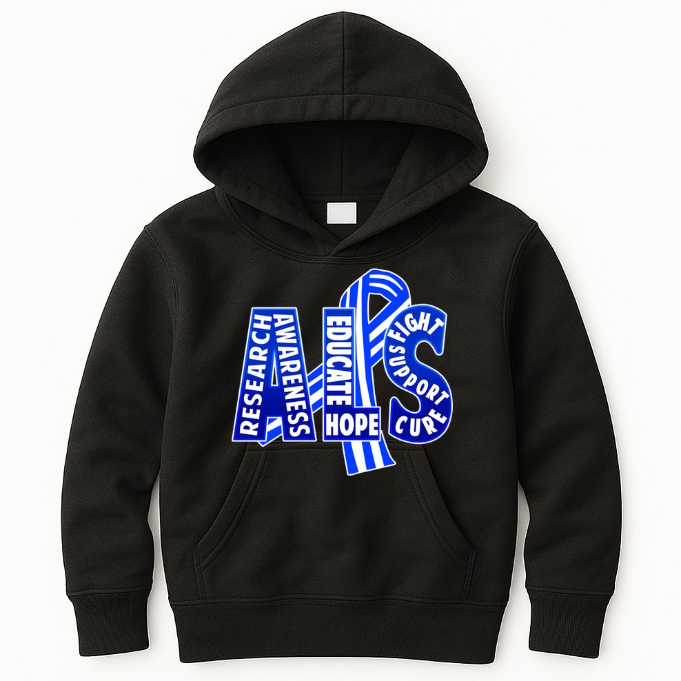 ALS Awareness Kids Hoodie