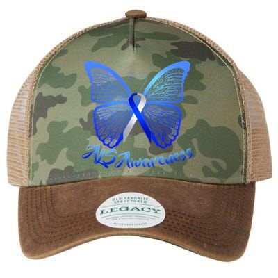 ALS Awareness Butterfly Legacy Tie Dye Trucker Hat