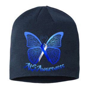 ALS Awareness Butterfly Sustainable Beanie