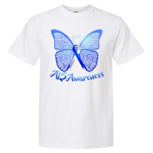 ALS Awareness Butterfly Garment-Dyed Heavyweight T-Shirt