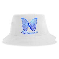 ALS Awareness Butterfly Sustainable Bucket Hat