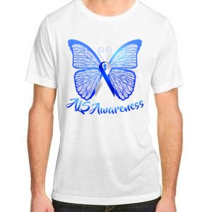 ALS Awareness Butterfly Adult ChromaSoft Performance T-Shirt