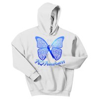 ALS Awareness Butterfly Kids Hoodie