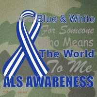 ALS Awareness Mean The World Legacy Tie Dye Trucker Hat