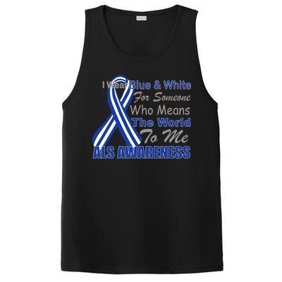 ALS Awareness Mean The World PosiCharge Competitor Tank