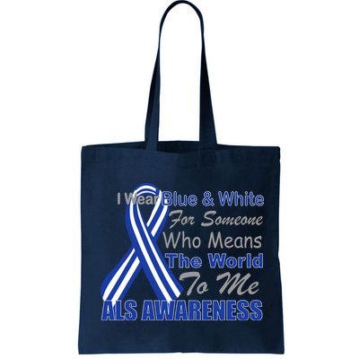 ALS Awareness Mean The World Bag
