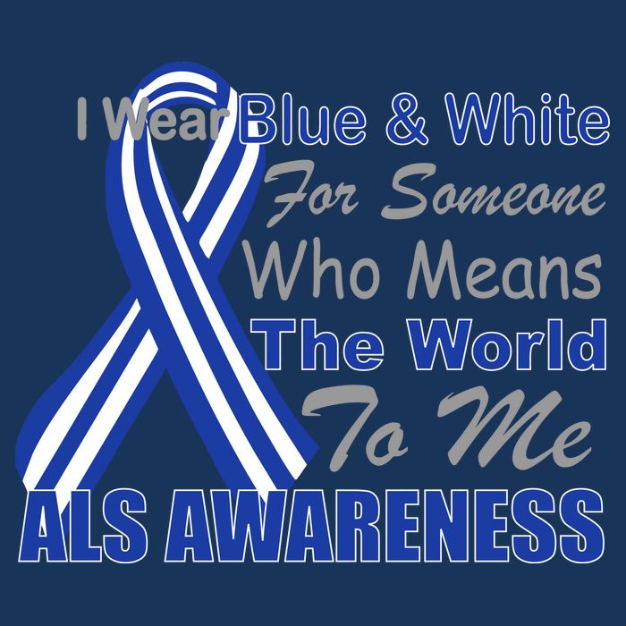ALS Awareness Mean The World Bag