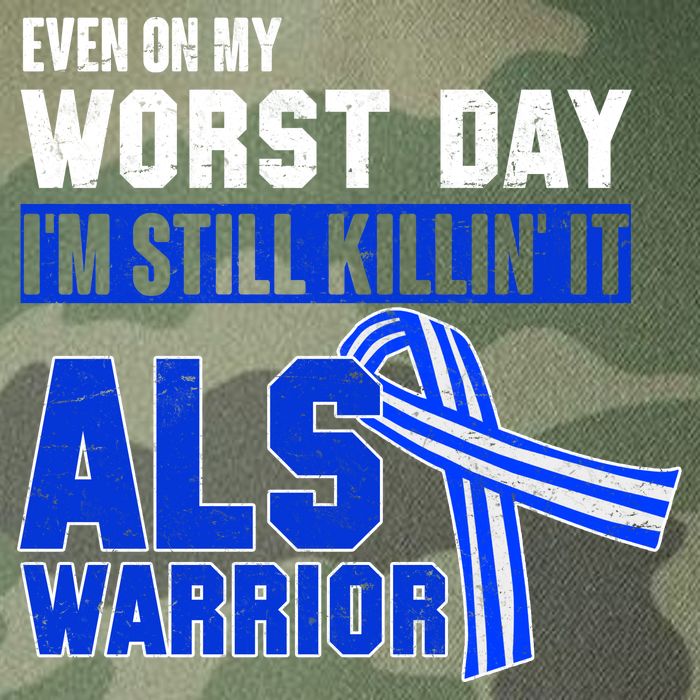 ALS Warrior Legacy Tie Dye Trucker Hat