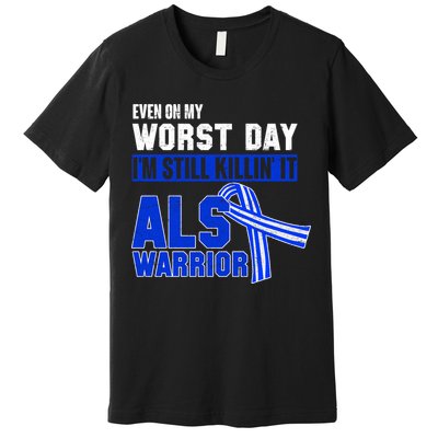 ALS Warrior Premium T-Shirt