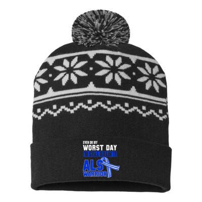 ALS Warrior USA-Made Snowflake Beanie