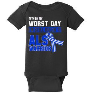 ALS Warrior Baby Bodysuit