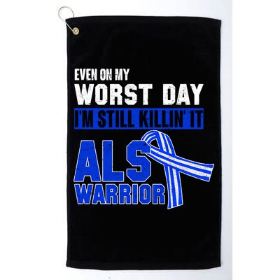 ALS Warrior Golf Towel