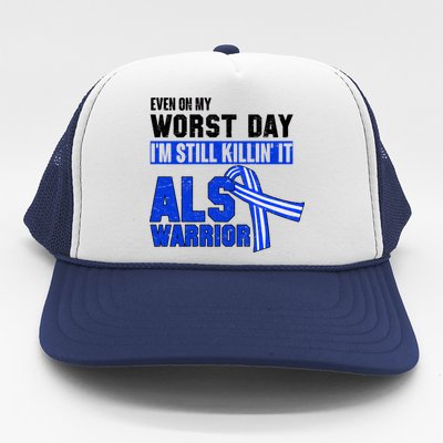 ALS Warrior Trucker Hat