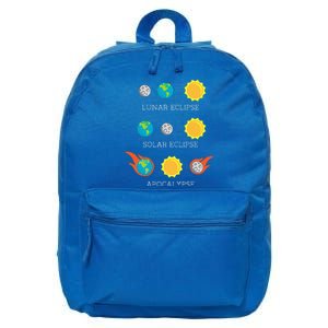 Apocalypse Lunar Solar Eclipse Space 16 in Basic Backpack