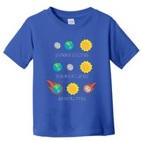 Apocalypse Lunar Solar Eclipse Space Toddler T-Shirt