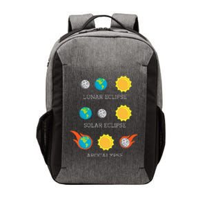 Apocalypse Lunar Solar Eclipse Space Vector Backpack