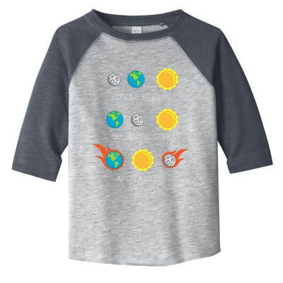 Apocalypse Lunar Solar Eclipse Space Toddler Fine Jersey T-Shirt