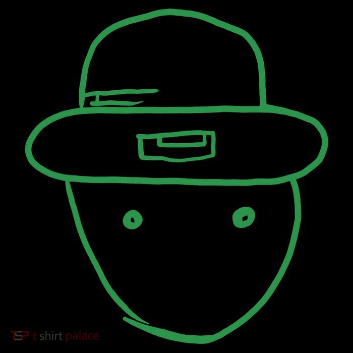Amateur Leprechaun Sketch Drawstring Bag