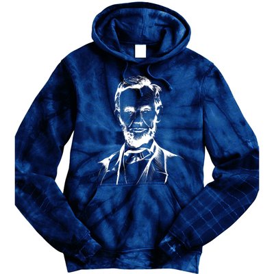 Abraham Lincoln Sketch Tie Dye Hoodie