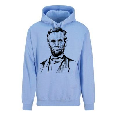 Abraham Lincoln Sketch Unisex Surf Hoodie