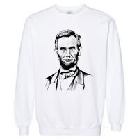 Abraham Lincoln Sketch Garment-Dyed Sweatshirt