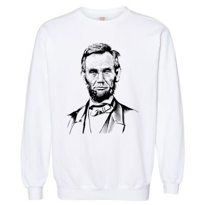 Abraham Lincoln Sketch Garment-Dyed Sweatshirt