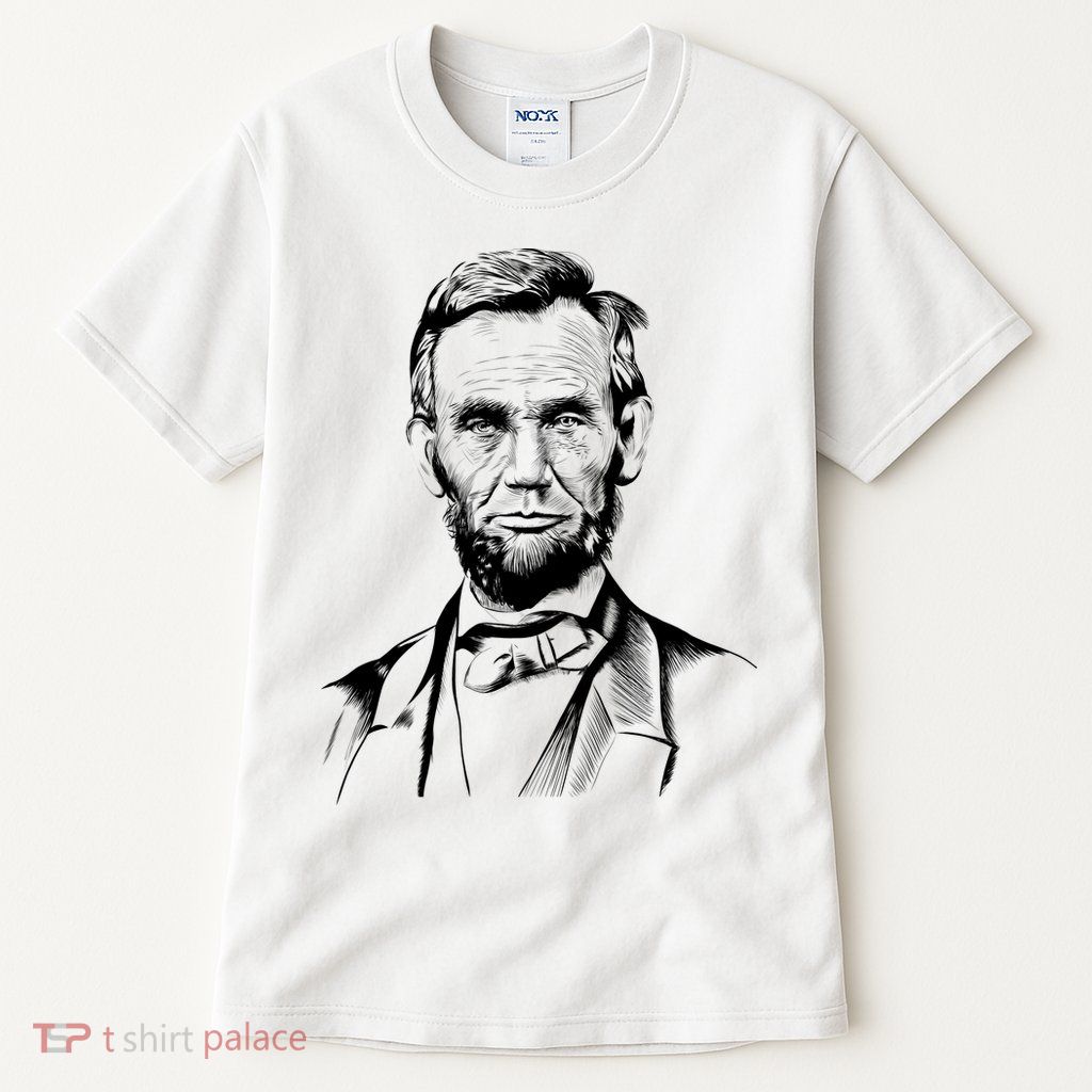 Abraham Lincoln Sketch Tall T-Shirt