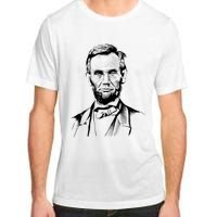 Abraham Lincoln Sketch Adult ChromaSoft Performance T-Shirt