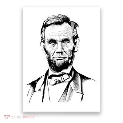 Abraham Lincoln Sketch Poster