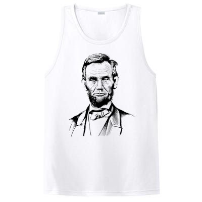 Abraham Lincoln Sketch PosiCharge Competitor Tank