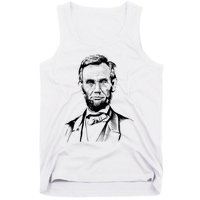 Abraham Lincoln Sketch Tank Top