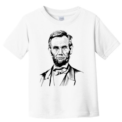 Abraham Lincoln Sketch Toddler T-Shirt