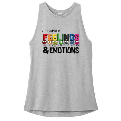 A Little Spot Of Feelings And Emotions Costume Ladies PosiCharge Tri-Blend Wicking Tank