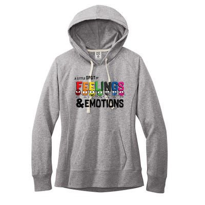 A Little Spot Of Feelings And Emotions Costume Women's Fleece Hoodie