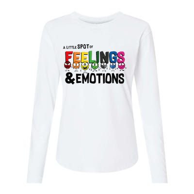 A Little Spot Of Feelings And Emotions Costume Womens Cotton Relaxed Long Sleeve T-Shirt