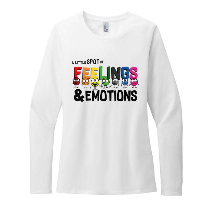 A Little Spot Of Feelings And Emotions Costume Womens CVC Long Sleeve Shirt