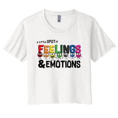 A Little Spot Of Feelings And Emotions Costume Women's Crop Top Tee