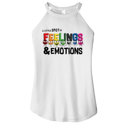 A Little Spot Of Feelings And Emotions Costume Women's Perfect Tri Rocker Tank