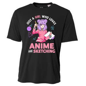 Anime Lover Sketching Enthusiast Cooling Performance Crew T-Shirt