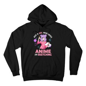 Anime Lover Sketching Enthusiast Hoodie