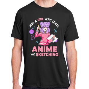 Anime Lover Sketching Enthusiast Adult ChromaSoft Performance T-Shirt