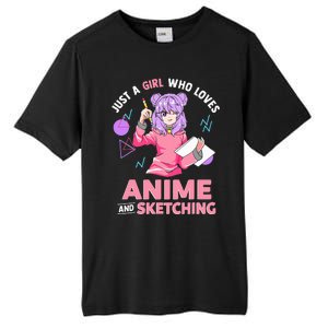 Anime Lover Sketching Enthusiast Tall Fusion ChromaSoft Performance T-Shirt