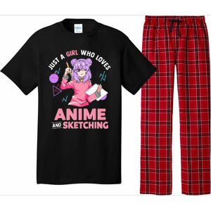 Anime Lover Sketching Enthusiast Pajama Set