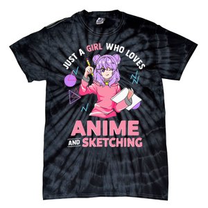 Anime Lover Sketching Enthusiast Tie-Dye T-Shirt